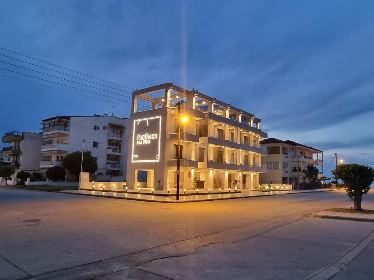 Pantheon Sea View Aparthotel Néoi Póroi Ngoại thất bức ảnh