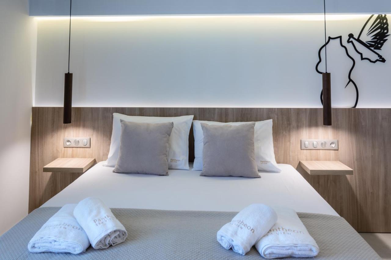 Pantheon Sea View Aparthotel Néoi Póroi Ngoại thất bức ảnh