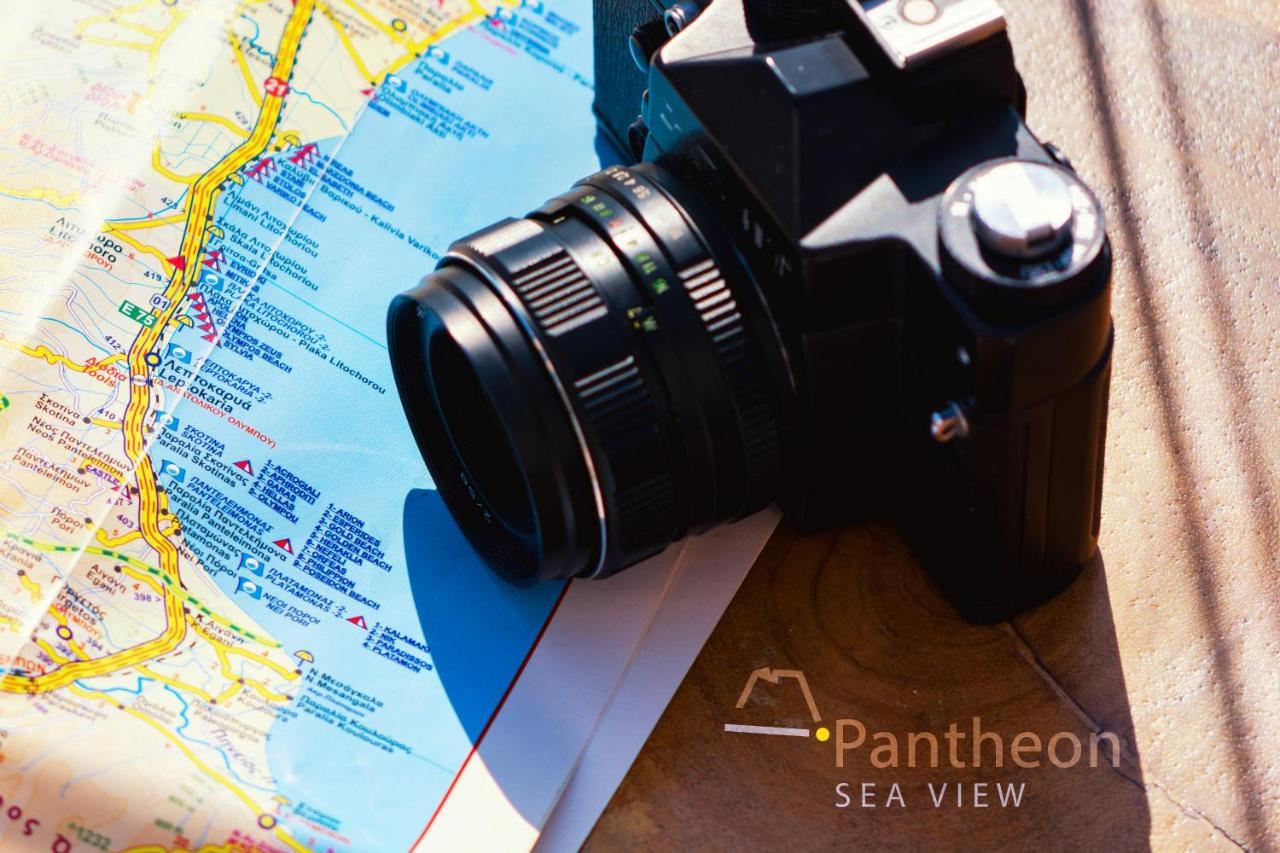 Pantheon Sea View Aparthotel Néoi Póroi Ngoại thất bức ảnh