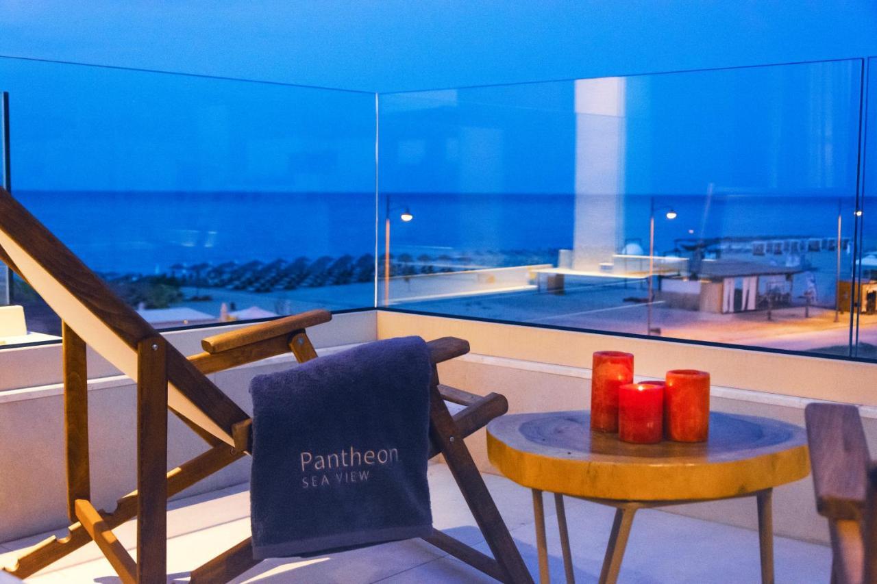 Pantheon Sea View Aparthotel Néoi Póroi Ngoại thất bức ảnh