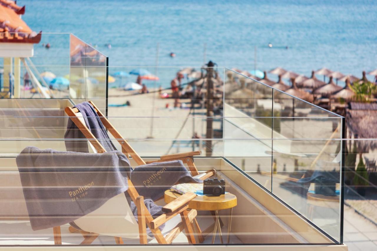 Pantheon Sea View Aparthotel Néoi Póroi Ngoại thất bức ảnh