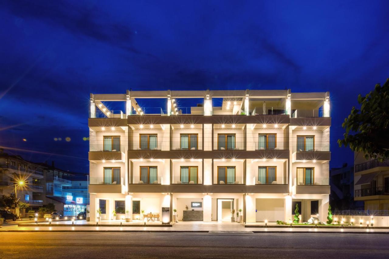Pantheon Sea View Aparthotel Néoi Póroi Ngoại thất bức ảnh