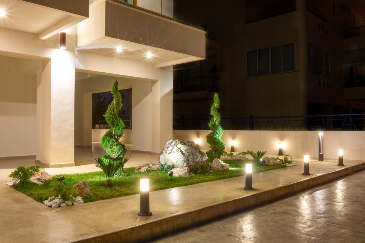 Pantheon Sea View Aparthotel Néoi Póroi Ngoại thất bức ảnh
