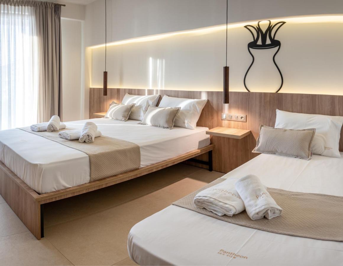 Pantheon Sea View Aparthotel Néoi Póroi Ngoại thất bức ảnh