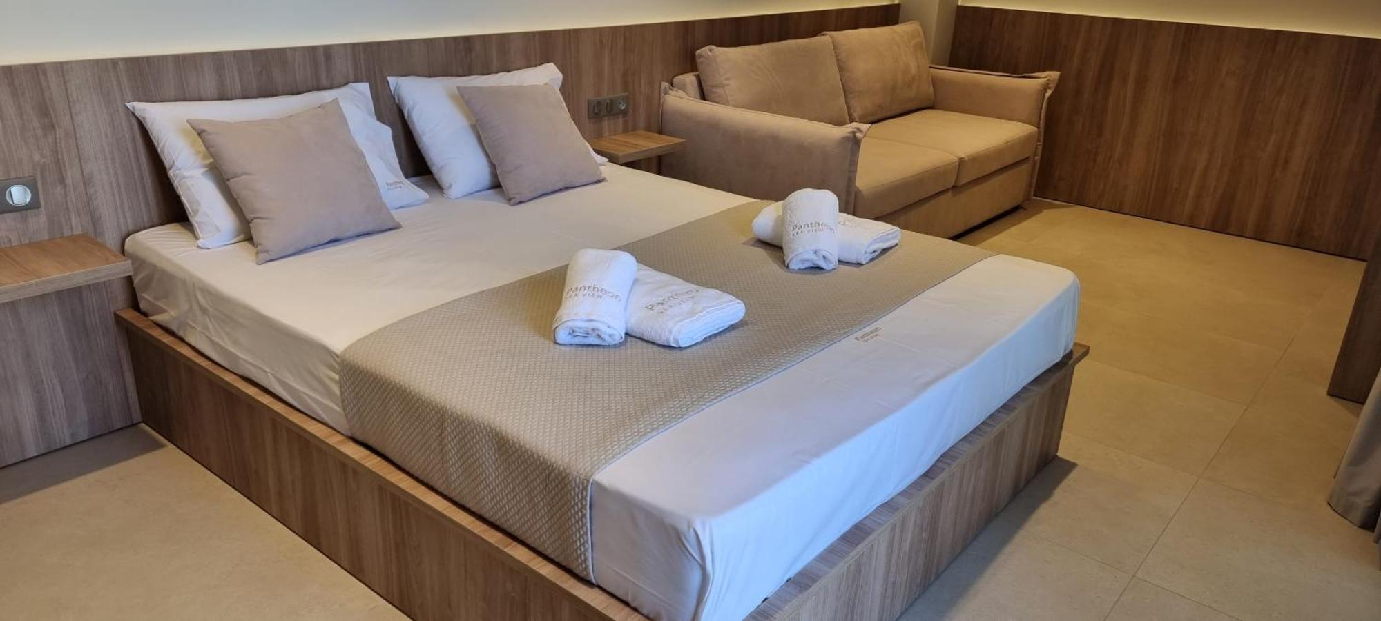 Pantheon Sea View Aparthotel Néoi Póroi Phòng bức ảnh