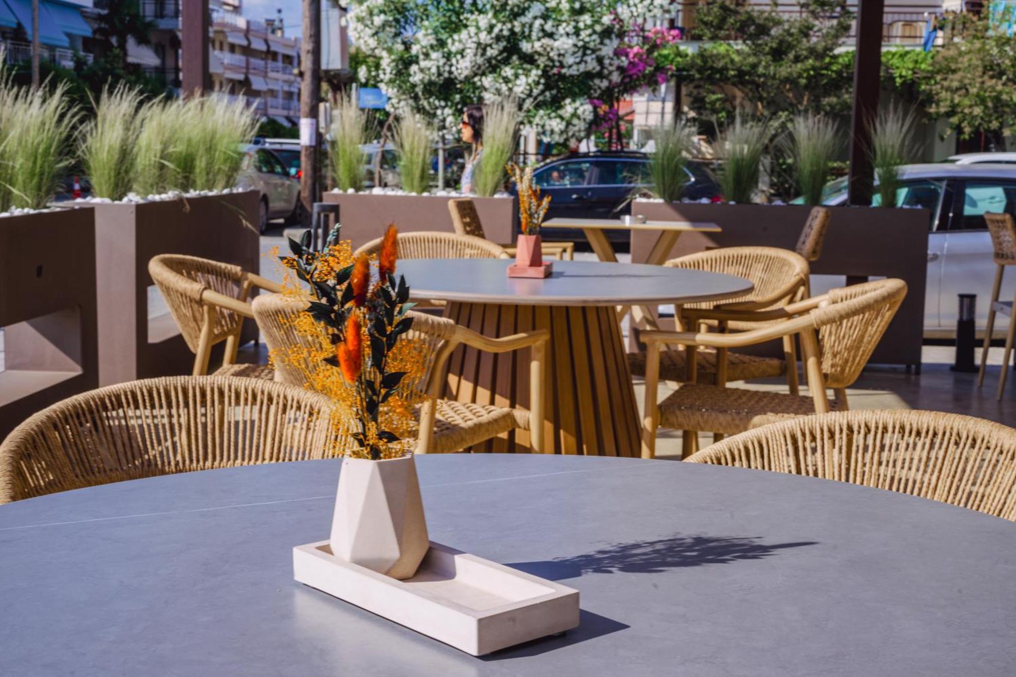 Pantheon Sea View Aparthotel Néoi Póroi Ngoại thất bức ảnh