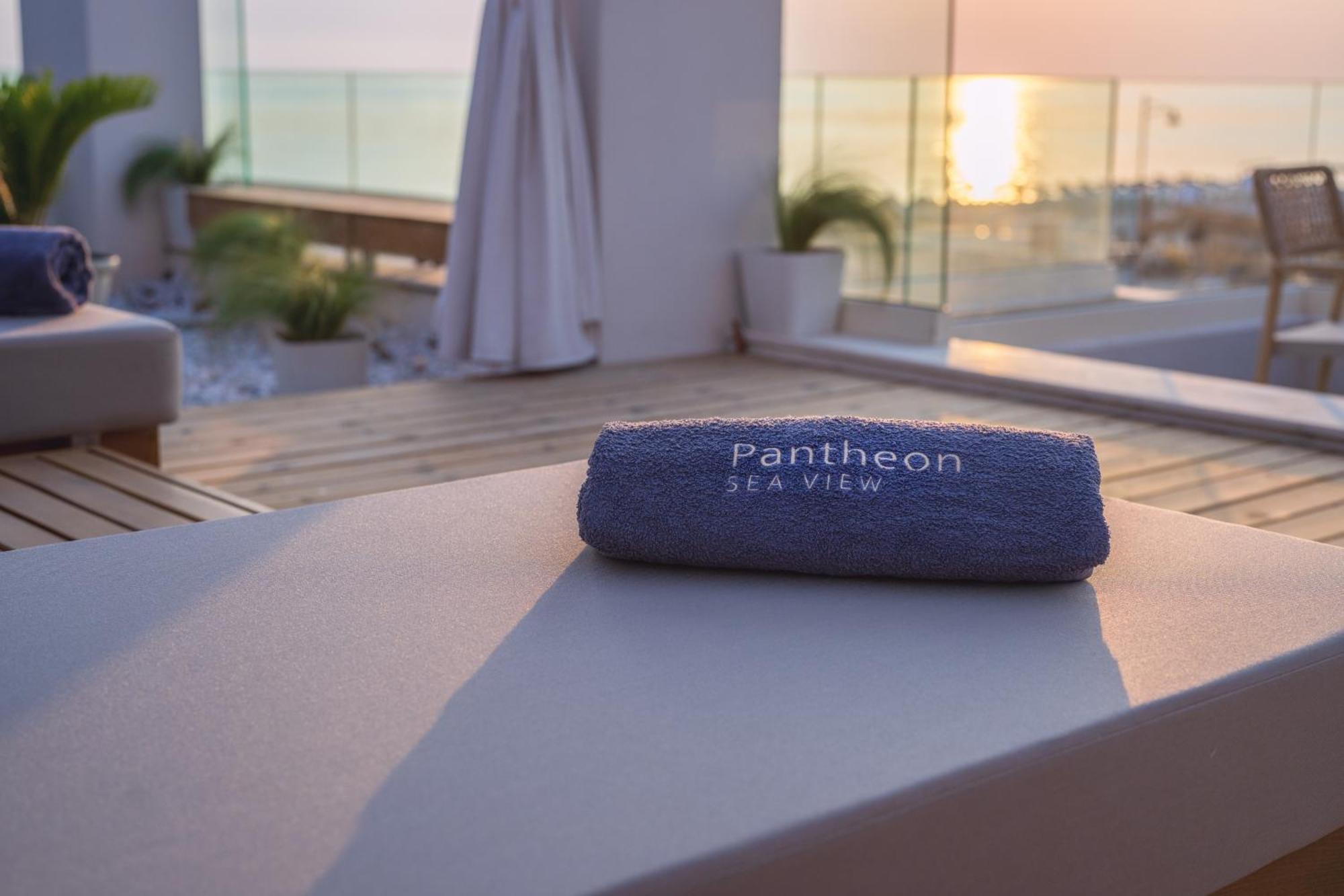 Pantheon Sea View Aparthotel Néoi Póroi Ngoại thất bức ảnh