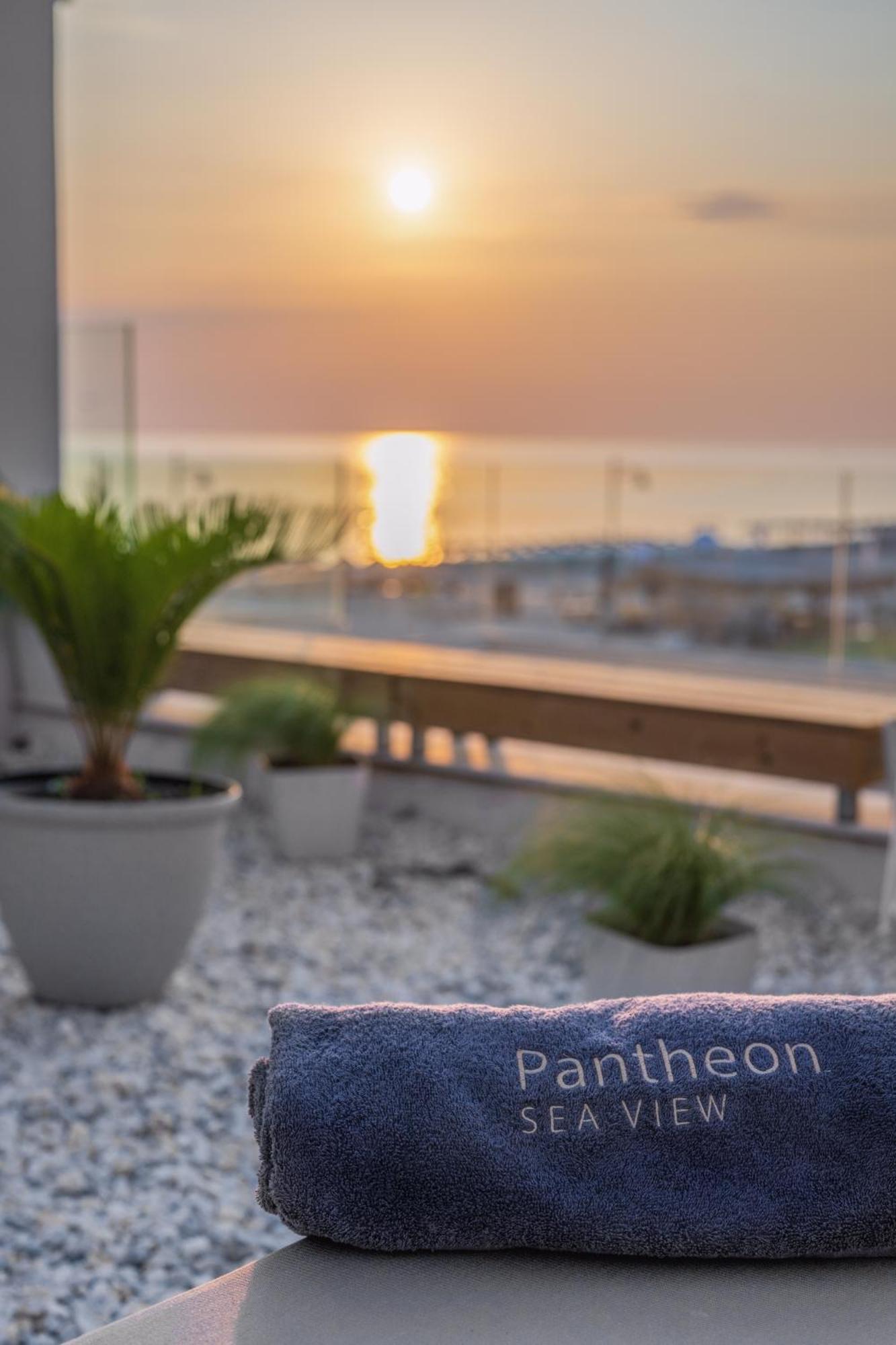 Pantheon Sea View Aparthotel Néoi Póroi Ngoại thất bức ảnh